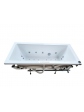 Wanna z hydromasażem 180x80 małe jacuzzi domowe z ozonowaniem - 6
